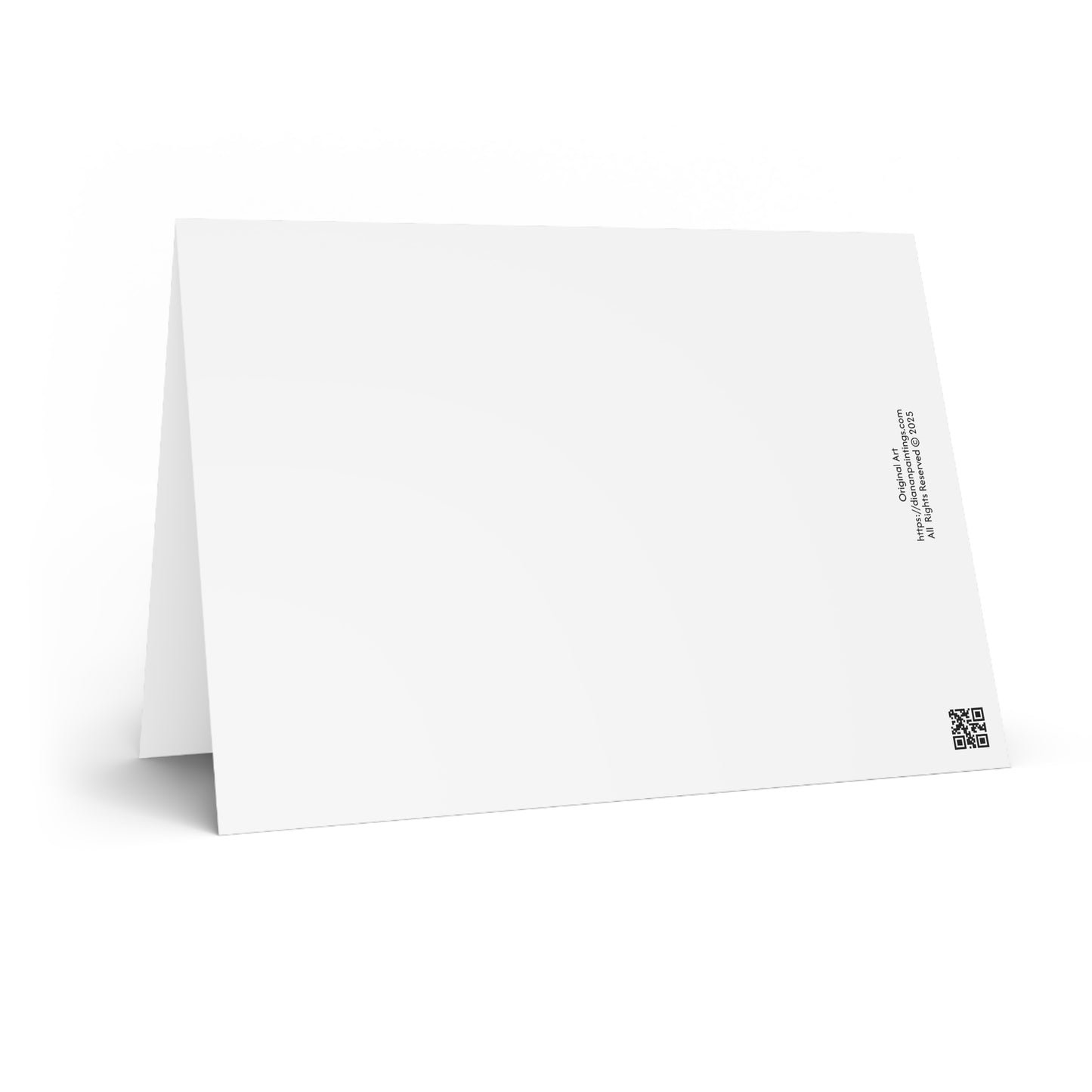 Original "Blue Rose" Greeting Card